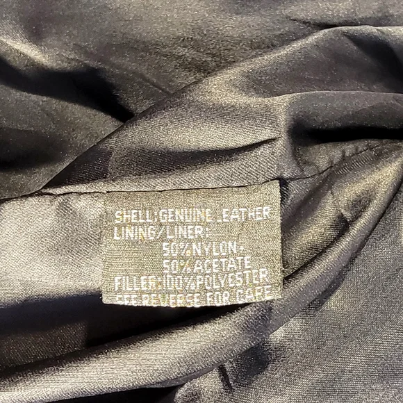 Leather Vintage 80's Biker Motorcycle Bikercore Rock N Roll Negan Jacket XXL - Picture 12 of 13